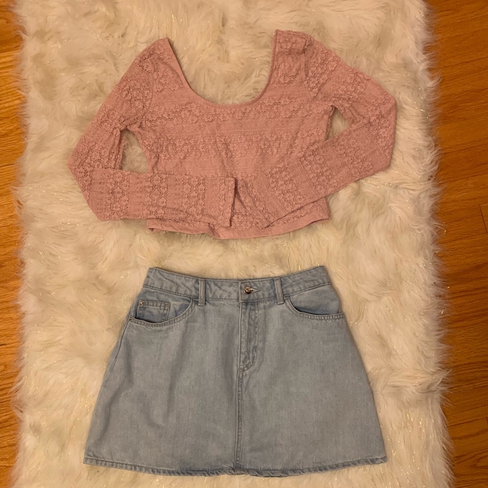Denim Skirt